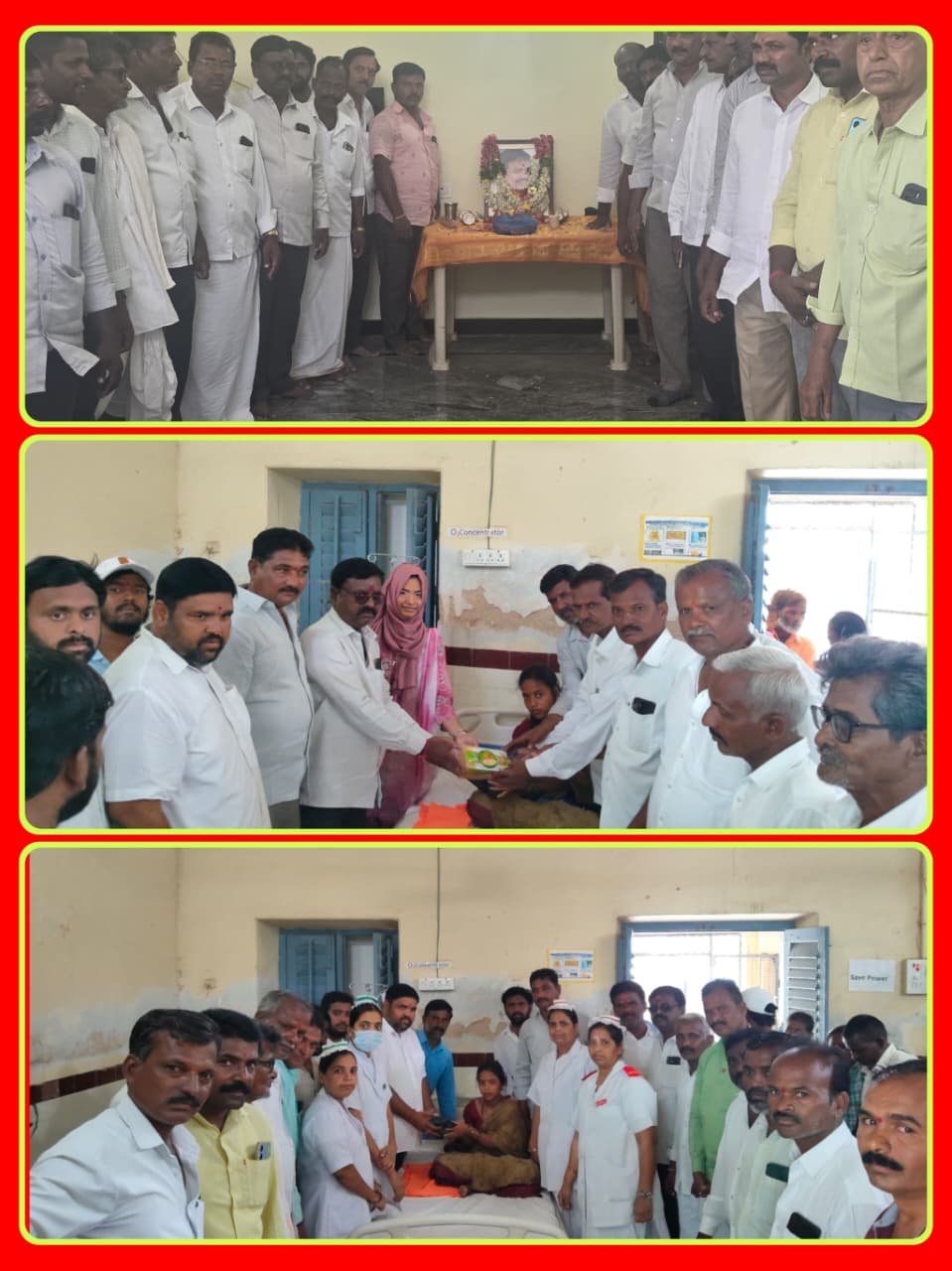 మక్తల్ లో ఘనంగా దయాకర్ రెడ్డి  3వ వర్ధంతి వేడుకలు
