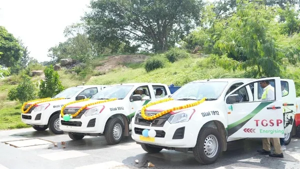 దేశంలోనే తొలిగా తెలంగాణాలో ఎలక్ట్రిసిటీ అంబులెన్స్ సేవలు..