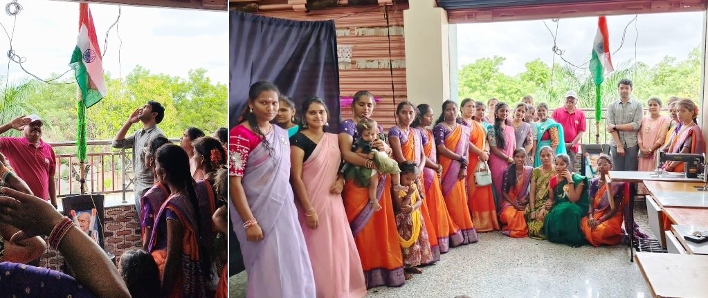 విలేజ్ డెవలప్‌మెంట్ సొసైటీ ఆధ్వర్యంలో 80వ స్వాతంత్ర్య దినోత్సవ వేడుకలు