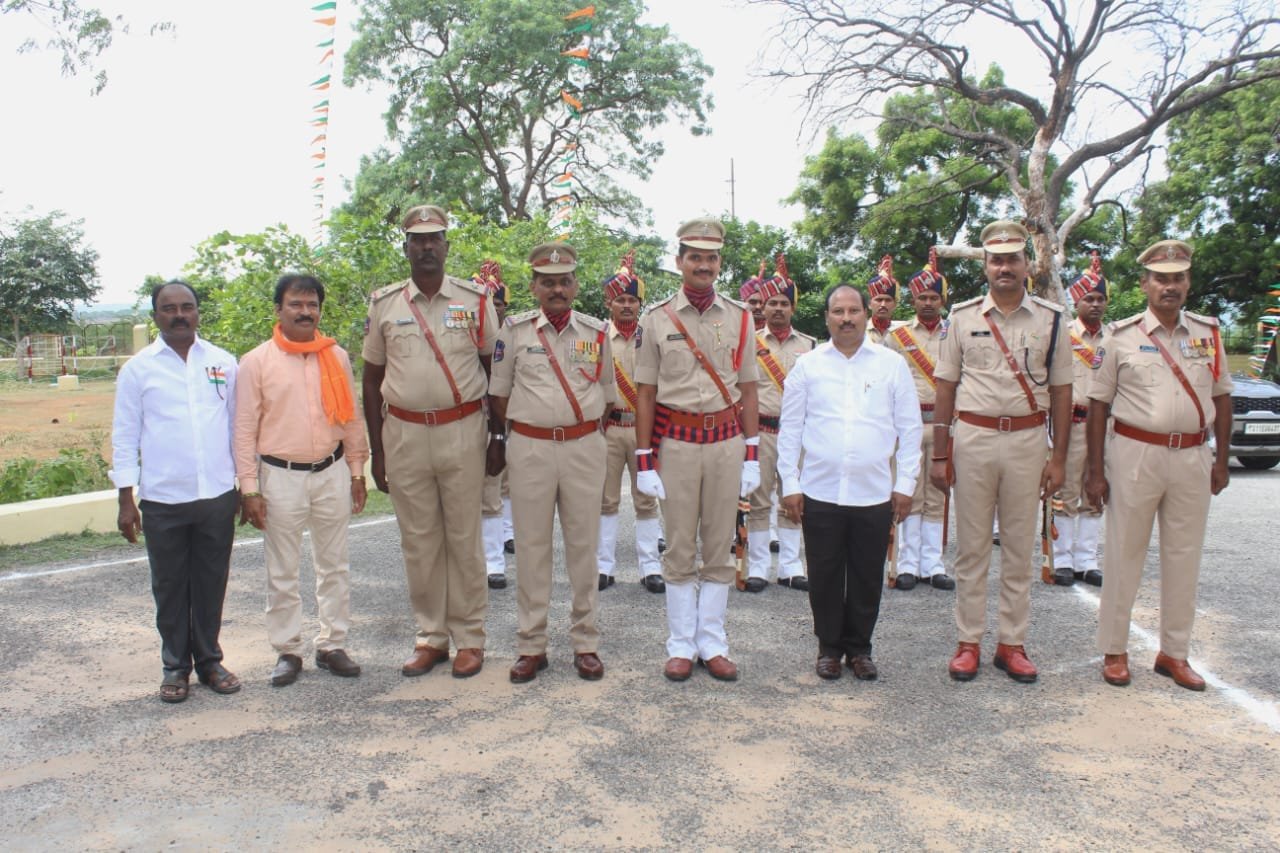 నాగార్జున సాగర్‌లో ఘనంగా 80వ స్వాతంత్ర్య దినోత్సవ వేడుకలు 